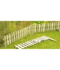 Holz-Steckzaun, Ca. B120/H30 Cm -Gardena Verkäufe 1493188 WE MO 001 Holzsteckzaun120x30cm