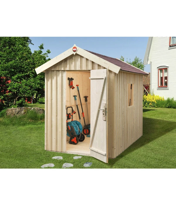 Weka Schwedenhaus Gr. 1, Ca. B200/H220/T208 Cm 3 Weka Schwedenhaus Gr. 1, Ca. B200/H220/T208 Cm