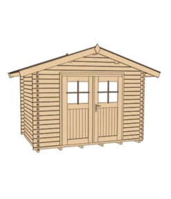 Weka Gartenhaus Premium 45 -Gardena Verkäufe 1808732 WE DE 002 BBH45MMRIODEJANEIROGR1