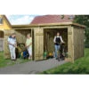 Weka Lagerhaus 607 Variante 3, Ca. B408/H214/T318 Cm -Gardena Verkäufe 1815620 BildFS 001 LagerhausVariante3