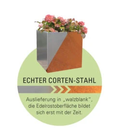 Palatino Cortenstahl-Hochbeet Urban -Gardena Verkäufe 2015055 WE DE 003 PalatinoHochbeetUrban200x100