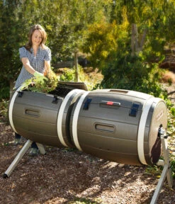 Lifetime Trommelkomposter 380 L, Ca. B165/H109/T79 Cm -Gardena Verkäufe 2024354 WE MO 001 TrommelkompostBraun380L