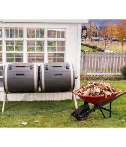 Lifetime Trommelkomposter 380 L, Ca. B165/H109/T79 Cm -Gardena Verkäufe 2024354 WE MO 004 TrommelkompostBraun380L