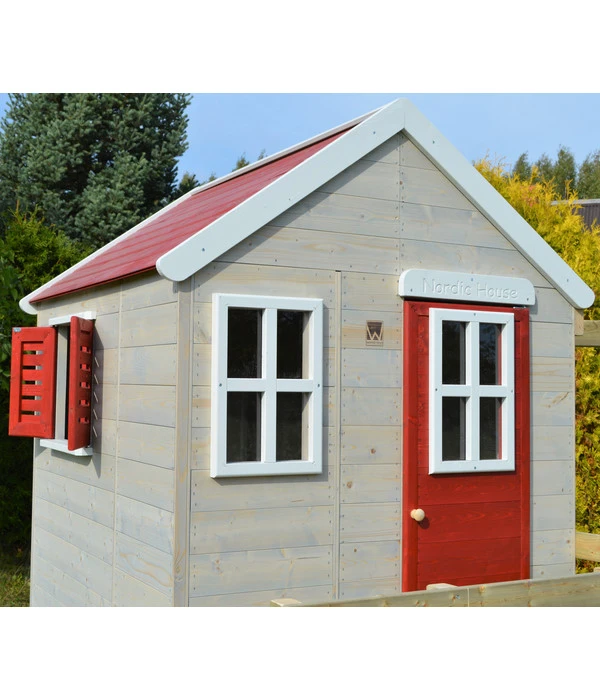 Wendi Toys Spielhaus Storch, Ca. B160/H242/T190 Cm 4 Wendi Toys Spielhaus Storch, Ca. B160/H242/T190 Cm – Bild 2