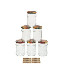 Einkochglas, 550 Ml, 6er-Set -Gardena Verkäufe 206151 BildD 001 EinkochglasVonDehnerEinkochglas550Ml6Stk
