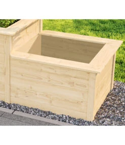 Weka Stufenhochbeet 669, Ca. B218/H81/T82 Cm -Gardena Verkäufe 2065027 WE DE 001 Stufenhochbeet669Natur