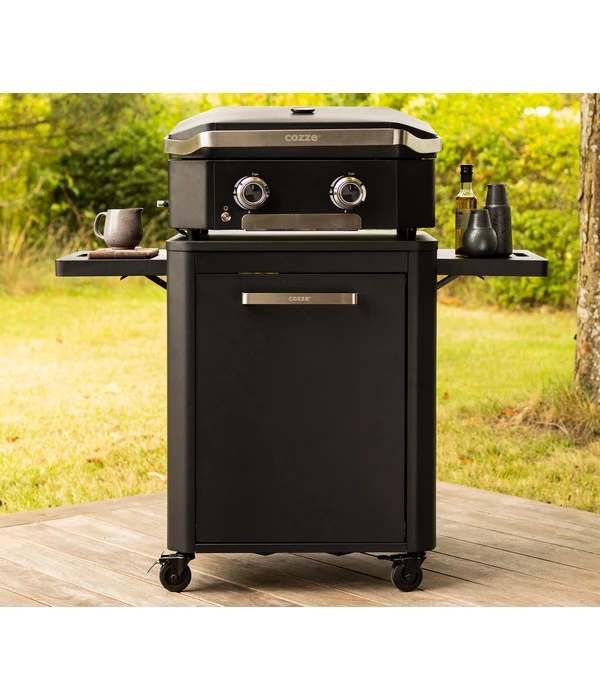 Cozze Rolltisch Für Gasgrill Plancha 640, Ca. B60/H83/T64 Cm 7 Cozze Rolltisch Für Gasgrill Plancha 640, Ca. B60/H83/T64 Cm – Bild 5