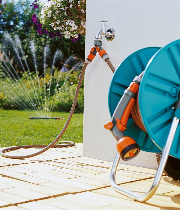 GARDENA 2-Wege-Ventil Für Gartenschläuche 4 GARDENA 2-Wege-Ventil Für Gartenschläuche – Bild 2