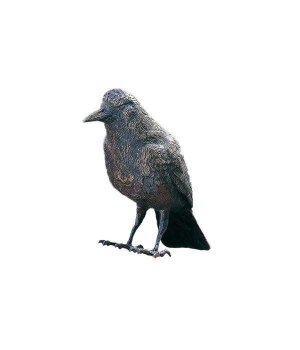 Rottenecker Bronzefigur Rabe Faustus 3 Rottenecker Bronzefigur Rabe Faustus