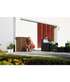 GARANTIA Woody Wandtank 350 L -Gardena Verkäufe 2469575 WE MO 002 WoodyWandtank350Ldarkwood