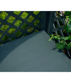 KHW Kunststoff-Gartenbank Mit Rosenbogen Amsterdam, Ca. B174/H207/T49 Cm -Gardena Verkäufe 2548717 WE DE 006 BankAmsterdammanthrazit