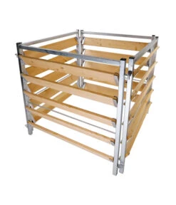 Bellissa Kompostersilo Metall/Holz, Ca. B100/H100/T100 Cm -Gardena Verkäufe 2744324 WE DE 004 BellissaKompostersiloMetallHolzKompostsiloMetallHolz