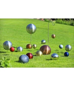 Edelstahlkugel, Poliert, Silber 10 Edelstahlkugel, Poliert, Silber -Gardena Verkäufe 2826345 2826386 2826402 3229150 WE MO 005 DehnerEdelstahlkugelpoliertsilberGartenkugel