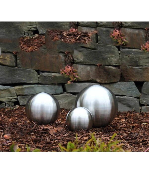 Edelstahlkugel, Poliert, Silber 5 Edelstahlkugel, Poliert, Silber – Bild 3