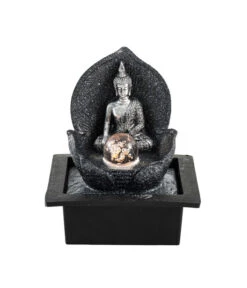 Pajoma Zimmerbrunnen Silver Buddha