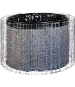 Bellissa Gabionenwasserfass, Ø 130 X 80 Cm