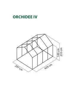 KGT Gewächshaus Orchidee IV -Gardena Verkäufe 3013901 3018793 2321586 WE DE 001 KGTGewaechshausOrchideeIV