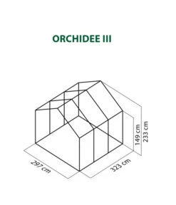 KGT Gewächshaus Orchidee III -Gardena Verkäufe 3018736 3013885 2321578 WE DE 003 KGTGewaechshausOrchideeIII