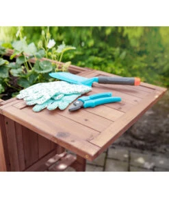 Hecht Hochbeet Cube 1, Ca. B70/H80/T50 Cm -Gardena Verkäufe 3060290 WE DE 003 HechtHochbeetCube1braun