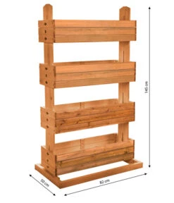 Hecht Hochbeet Cube 4, Ca. B82/H145/T50 Cm -Gardena Verkäufe 3060399 WE BG 001 HechtHochbeetCube4