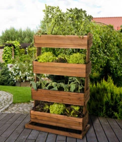 Hecht Hochbeet Cube 4, Ca. B82/H145/T50 Cm -Gardena Verkäufe 3060399 WE MO 002 HechtHochbeetCube4NEU