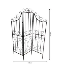 Metallparavent Antik -Gardena Verkäufe 3214665 WE BG 001 Metallparaventantik