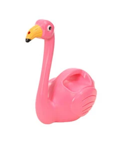 ESSCHERT DESIGN Esschert Kunststoff-Gießkanne Flamingo, Pink, 1,46 L