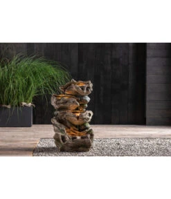 Dehner Polyresin-Gartenbrunnen Albero, Ca. B47/H77/T41 Cm -Gardena Verkäufe 3277027 WE MO 001 DehnerPolyresinGartenbrunnenAlbero