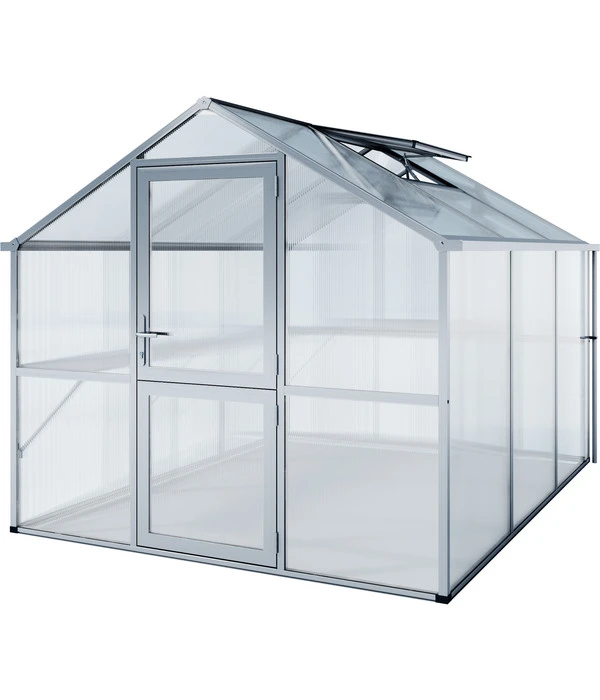 KGT Gewächshaus Tulpe III, Ca. B239/H215/T323 Cm 3 KGT Gewächshaus Tulpe III, Ca. B239/H215/T323 Cm