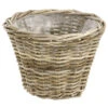 Rattan-Topf, Rund, Grau-braun 2 Rattan-Topf, Rund, Grau-braun -Gardena Verkäufe 3679347 3679362 3679578 WE FS 001 RattantopfGraubraun