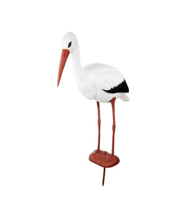 Dehner Kunststoff-Storch, 65 X 23 X 82 Cm 3 Dehner Kunststoff-Storch, 65 X 23 X 82 Cm