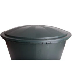 Kunststoff-Regentonne Mit Deckel, Rund, Dunkelgrün 7 Kunststoff-Regentonne Mit Deckel, Rund, Dunkelgrün -Gardena Verkäufe 3799996 3800125 WE DE 001 Kunststoff RegentonnemitDeckelWassertankRegentank 1