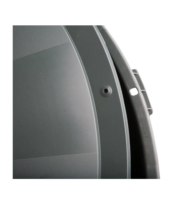 Kunststoff-Regentonne Mit Deckel, Rund, Dunkelgrün 5 Kunststoff-Regentonne Mit Deckel, Rund, Dunkelgrün – Bild 3