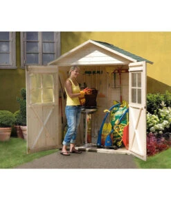 Weka Garten- Und Terrassenschrank 357, Ca. B185/H216/T105 Cm