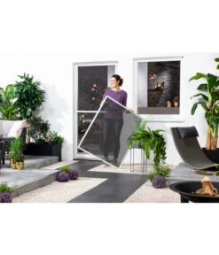 Hecht Fliegengitter Fenster Mit Pollenschutz, Ca B100/H120 Cm 8 Hecht Fliegengitter Fenster Mit Pollenschutz, Ca B100/H120 Cm -Gardena Verkäufe 4019485 4019493 4019501 WE MO 001 HechtFensterbausatzMasterSlim