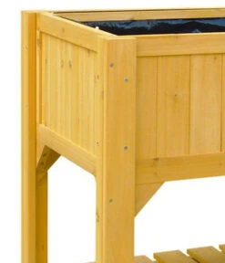 Habau Hochbeet Mit Ablage, Ca. B119/H90/T57 Cm -Gardena Verkäufe 4031209 WE DE 001 HochbeetMitAblage