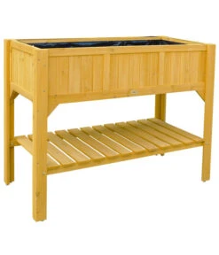 Habau Hochbeet Mit Ablage, Ca. B119/H90/T57 Cm