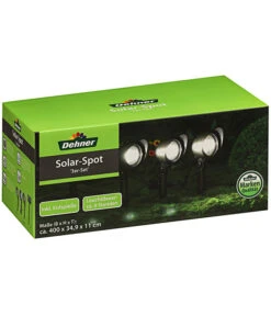 Dehner Solar-Spot, 3er-Set -Gardena Verkäufe 4033759 WE FS 002 DehnerSolarSpot3erSet