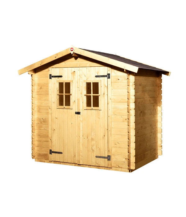 Weka Gartenhaus Donau, Ca. B239/H213/T178 Cm 3 Weka Gartenhaus Donau, Ca. B239/H213/T178 Cm