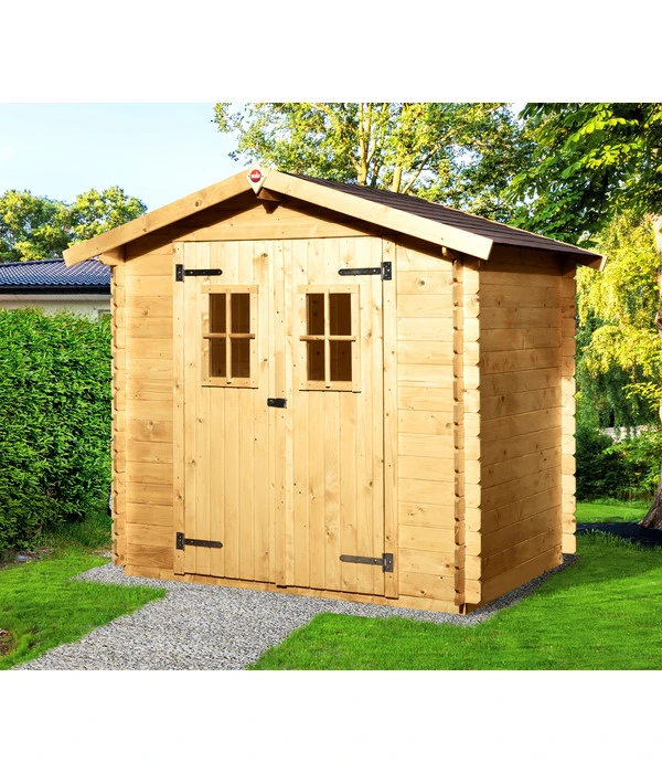 Weka Gartenhaus Donau, Ca. B239/H213/T178 Cm 4 Weka Gartenhaus Donau, Ca. B239/H213/T178 Cm – Bild 2