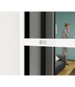 Hecht Schiebetür Einzelelement Comfort, Ca. B120/H240 Cm -Gardena Verkäufe 4055430 WE DE 003 HechtSchiebetuerComfort