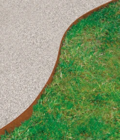 Bellissa Rasenkante Corten, Ca. B118/H13 Cm -Gardena Verkäufe 4055638 WE MO 006 bellissaRasenkanteCorten