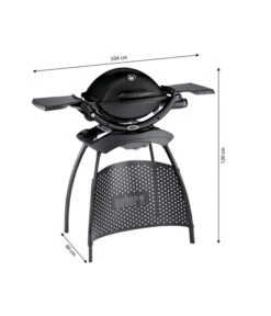 Weber Gasgrill Q 1200 Mit Stand, Ca. B104/H120/T60 Cm 5 Weber Gasgrill Q 1200 Mit Stand, Ca. B104/H120/T60 Cm -Gardena Verkäufe 4073227 WE BG 001 GasgrillQ1200MitStand