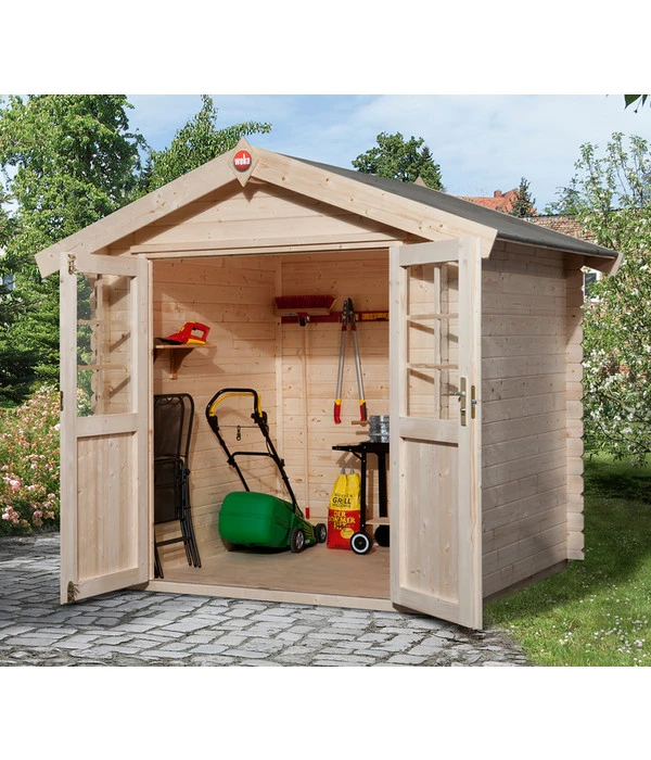 Weka Gartenhaus 209 Gr. 1, Ca. B253/H244/T234 Cm 4 Weka Gartenhaus 209 Gr. 1, Ca. B253/H244/T234 Cm – Bild 2