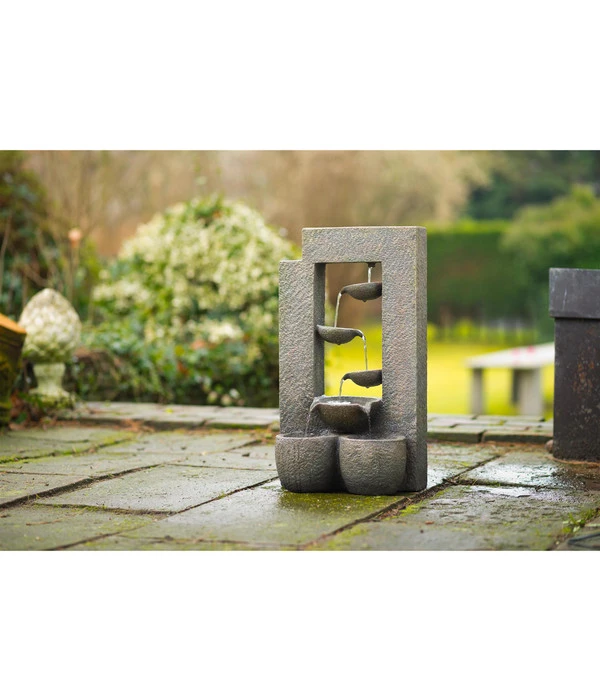 Ubbink Polyresin-Gartenbrunnen-Set Bern, 33,5 X 21,5 X 59,5 Cm 4 Ubbink Polyresin-Gartenbrunnen-Set Bern, 33,5 X 21,5 X 59,5 Cm – Bild 2