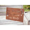Ferrum Metall-Gedichttafel Poesie, 60 X 40 Cm, Rost -Gardena Verkäufe 4153532 WE MO 001 FerrumMetallGedichttafelPoesierostRostdekoMetalldekoGartenschild