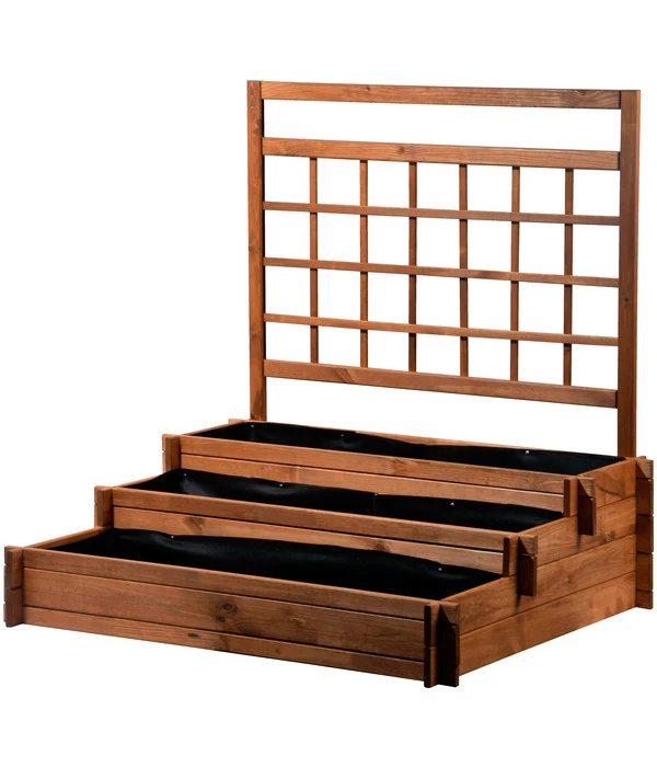 Dobar Hochbeet Peru Mit Rankspalier, Ca. B110/H115/T88 Cm 4 Dobar Hochbeet Peru Mit Rankspalier, Ca. B110/H115/T88 Cm – Bild 2