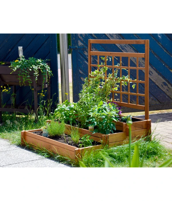 Dobar Hochbeet Peru Mit Rankspalier, Ca. B110/H115/T88 Cm 7 Dobar Hochbeet Peru Mit Rankspalier, Ca. B110/H115/T88 Cm – Bild 5