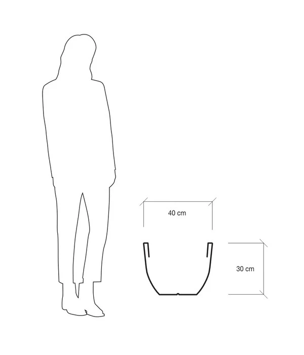 Farmet Kunststoff-Topf Orione Fluoreszierend 5 Farmet Kunststoff-Topf Orione Fluoreszierend – Bild 3