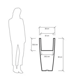 Farmet Kunststoff-Pflanzkübel Hydra, Ca. ø 39/H85 Cm, Perlweiß Beleuchtet 11 Farmet Kunststoff-Pflanzkübel Hydra, Ca. ø 39/H85 Cm, Perlweiß Beleuchtet -Gardena Verkäufe 4184800 WE DE 004 HYDRARunderPflanzkuebelDurchmesser39cm85cmhochPERLWEISSBELEUCHTETPERLWEISS